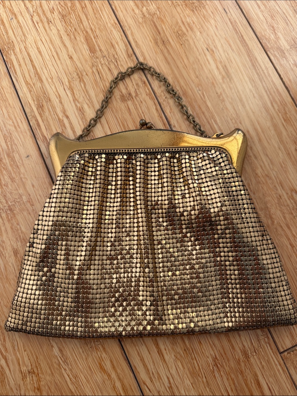 Whiting & Davis Vintage Clutch - 70s